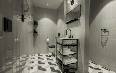 Hotel V Fizeaustraat Bathroom 4